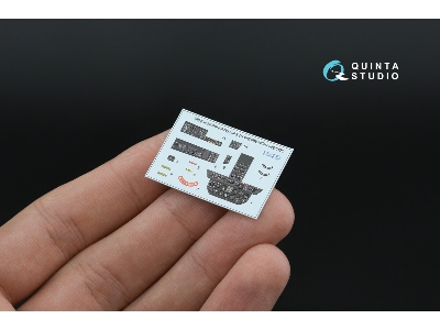 Super Mystere B2 Early - 3d-printed & Coloured Interior On Decal Paper (For Azur / Special Hobby Kits) - zdjęcie 9