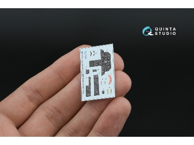 Super Mystere B2 Early - 3d-printed & Coloured Interior On Decal Paper (For Azur / Special Hobby Kits) - zdjęcie 10