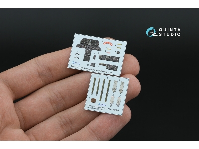 Super Mystere B2 Early - 3d-printed & Coloured Interior On Decal Paper (For Azur / Special Hobby Kits) - zdjęcie 13