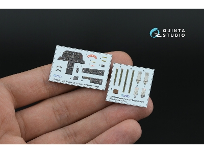 Super Mystere B2 Israeli Sa'ar - 3d-printed & Coloured Interior On Decal Paper (For Special Hobby Kits) - zdjęcie 13