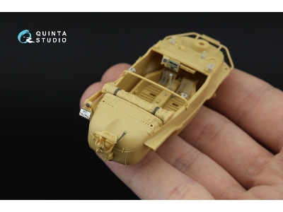 Schwimmwagen Type 166 - 3d-printed & Coloured Interior On Decal Paper With 3d-printed Resin Parts (For Tamiya Kits) - zdjęcie 5