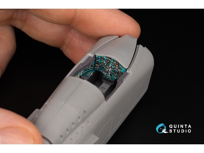 Mig-25 Bm - 3d-printed & Coloured Interior On Decal Paper With 3d-printed Resin Parts (For Icm Kits) - zdjęcie 6