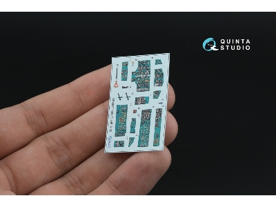 Mig-25 Rbf - 3d-printed & Coloured Interior On Decal Paper With 3d-printed Resin Parts (For Icm Kits) - zdjęcie 12