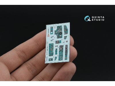 Mig-25 Pd - 3d-printed & Coloured Interior On Decal Paper With 3d-printed Resin Parts (For Icm Kits) - zdjęcie 12