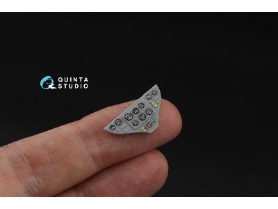 British Wwii Cockpit Instrument Gauges - 3d-printed & Coloured Interior On Decal Paper (For All Kits) - zdjęcie 7