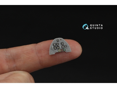 German Wwii Cockpit Instrument Gauges - 3d-printed & Coloured Interior On Decal Paper (For All Kits) - zdjęcie 6