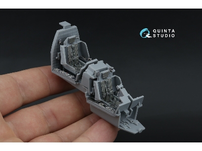 Ah-64 A Apache - 3d-printed & Coloured Interior On Decal Paper (For Hasegawa Kits) - zdjęcie 5