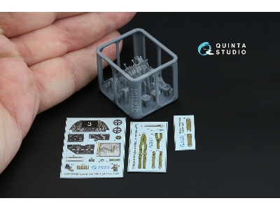 Westland Lysander Mk.I - 3d-printed & Coloured Interior On Decal Paper With 3d-printed Resin Parts (For Airfix Kits) - zdjęcie 