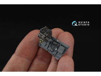 Curtiss P-40 E Warhawk - 3d-printed & Coloured Interior On Decal Paper (For Eduard Kits) - zdjęcie 4