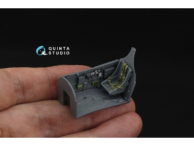 Curtiss P-40 E Warhawk - 3d-printed & Coloured Interior On Decal Paper (For Eduard Kits) - zdjęcie 7