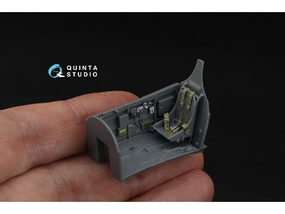 Curtiss P-40 E Warhawk - 3d-printed & Coloured Interior On Decal Paper (For Eduard Kits) - zdjęcie 11