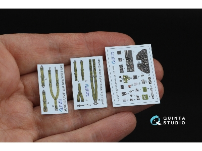 Curtiss P-40 E Warhawk - 3d-printed & Coloured Interior On Decal Paper (For Eduard Kits) - zdjęcie 15