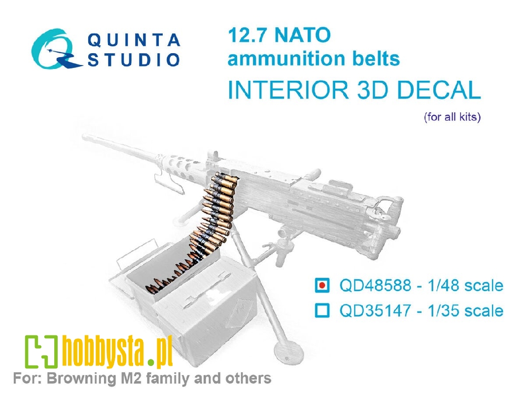 Nato 12.7 Ammunition Belts (For All Kits) - zdjęcie 1 Nato 12.7 Ammunition Belts (For All Kits) - zdjęcie 1