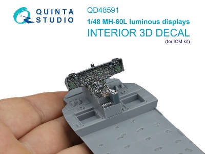 Sikorsky Mh-60 L Blackhawk - Luminous Displays For Qd+48590/Qds-48590 Sets (For Icm Kits) - zdjęcie 1