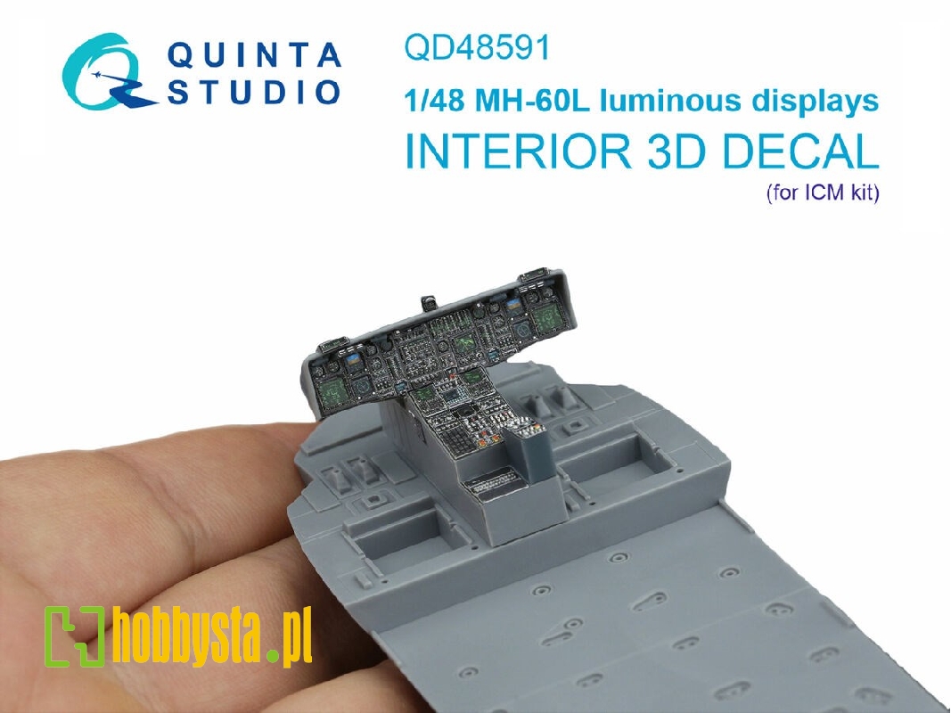 Sikorsky Mh-60 L Blackhawk - Luminous Displays For Qd+48590/Qds-48590 Sets (For Icm Kits) - zdjęcie 1 Sikorsky Mh-60 L Blackhawk - Luminous Displays For Qd+48590/Qds-48590 Sets (For Icm Kits) - zdjęcie 1
