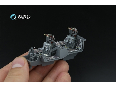 Grumman F-14 A Tomcat - 3d-printed & Coloured Interior On Decal Paper (For Gwh Kits) - zdjęcie 9