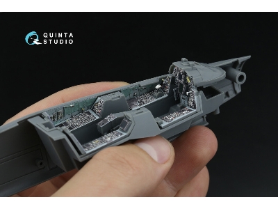 Grumman F-14 A Tomcat - 3d-printed & Coloured Interior On Decal Paper (For Gwh Kits) - zdjęcie 10