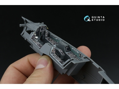 Grumman F-14 A Tomcat - 3d-printed & Coloured Interior On Decal Paper (For Gwh Kits) - zdjęcie 11