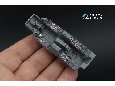 Grumman F-14d Super Tomcat - 3d-printed & Coloured Interior On Decal Paper (For Gwh Kits) - zdjęcie 10