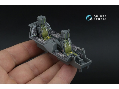 Grumman F-14d Super Tomcat - 3d-printed & Coloured Interior On Decal Paper (For Gwh Kits) - zdjęcie 12