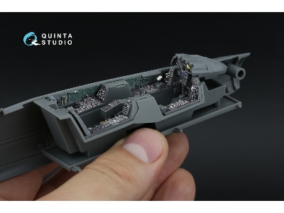 Grumman F-14d Super Tomcat - 3d-printed & Coloured Interior On Decal Paper (For Gwh Kits) - zdjęcie 13