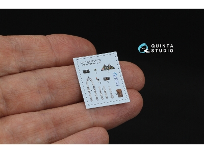 Pzl P.11 &#1057; - 3d-printed & Coloured Interior On Decal Paper (For Arma Hobby Kits) - zdjęcie 2