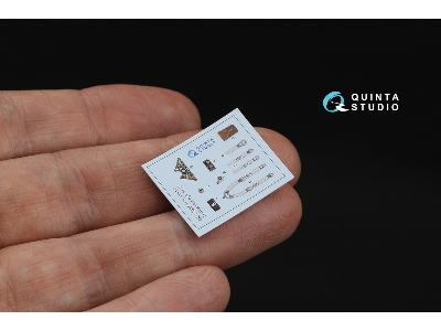 Pzl P.11 &#1057; - 3d-printed & Coloured Interior On Decal Paper (For Arma Hobby Kits) - zdjęcie 3