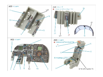 Grumman A-6 E Tram Intruder - 3d-printed & Coloured Interior On Decal Paper (For Trumpeter Kits) - zdjęcie 3