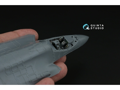 Lockheed Martin F-35 C Lighting Ii - 3d-printed & Coloured Interior On Decal Paper (For Italeri Kits) - zdjęcie 9