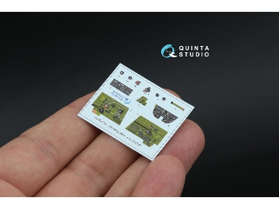 Curtiss P-40 M Warhawk - 3d-printed & Coloured Interior On Decal Paper With 3d-printed Resin Parts (For Academy Kits) - zdjęcie