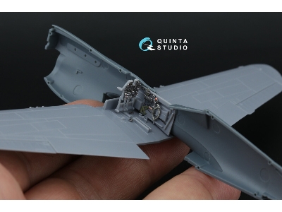 Curtiss P-40 N Warhawk - 3d-printed & Coloured Interior On Decal Paper (For Special Hobby Kits) - zdjęcie 5