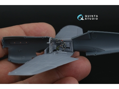 Curtiss P-40 N Warhawk - 3d-printed & Coloured Interior On Decal Paper (For Special Hobby Kits) - zdjęcie 7