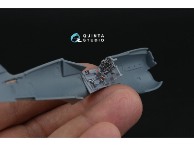 Curtiss P-40 N Warhawk - 3d-printed & Coloured Interior On Decal Paper (For Special Hobby Kits) - zdjęcie 8