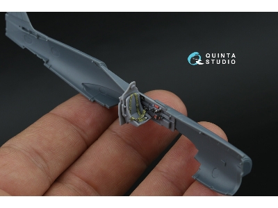 Curtiss P-40 N Warhawk - 3d-printed & Coloured Interior On Decal Paper (For Special Hobby Kits) - zdjęcie 10