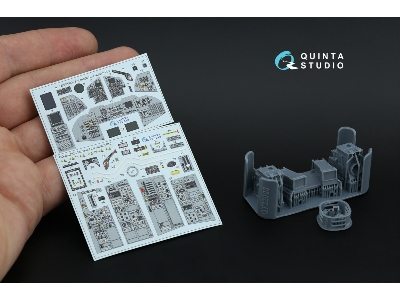 Panavia Tornado Gr.4 - 3d-printed & Coloured Interior With 3d-printed Resin Parts (Small Version / For Italeri Kits) - zdjęcie 
