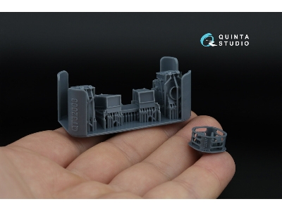 Panavia Tornado Gr.4 - 3d-printed & Coloured Interior With 3d-printed Resin Parts (Small Version / For Italeri Kits) - zdjęcie 