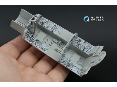Panavia Tornado Gr.4 - 3d-printed & Coloured Interior With 3d-printed Resin Parts (Small Version / For Italeri Kits) - zdjęcie 