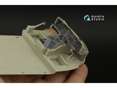 Sikorsky Mh-60 L - 3d-printed & Coloured Interior With 3d-printed Resin Parts (Small Version / For Kitty Hawk Kits) - zdjęcie 5