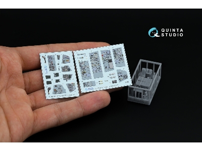 Tornado F.3 - 3d-printed & Coloured Interior With 3d-printed Resin Parts (For Revell Kits / Small Version) - zdjęcie 12