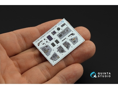 Panavia Tornado Gr.4 - 3d-printed & Coloured Interior With 3d-printed Resin Parts (Small Version / For Revell Kits) - zdjęcie 1