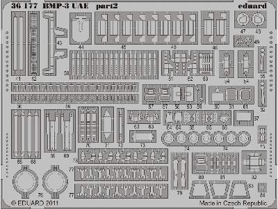  BMP-3 UAE 1/35 - Trumpeter - blaszki - zdjęcie 3