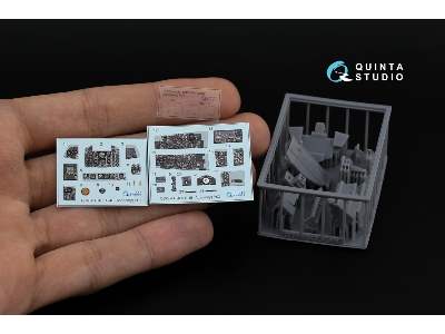 F-4 B Phantom Ii - 3d-printed & Coloured Interior With 3d-printed Resin Parts (For Academy Kits / Small Version) - zdjęcie 14
