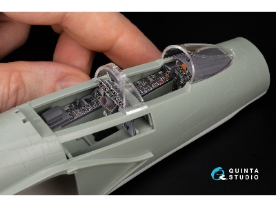 F-4 C Phantom Ii  - 3d-printed & Coloured Interior With 3d-printed Resin Parts (For Academy Kits / Small Version) - zdjęcie 4