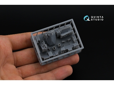 F-4 D Early Phantom Ii  - 3d-printed & Coloured Interior With 3d-printed Resin Parts (For Academy Kits / Small Version) - zdjęc
