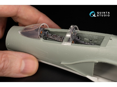 F-4 J Phantom Ii  - 3d-printed & Coloured Interior With 3d-printed Resin Parts (For Academy Kits / Small Version) - zdjęcie 3