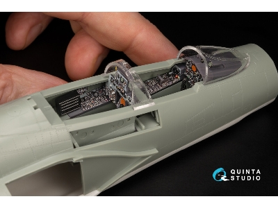 F-4 J Phantom Ii  - 3d-printed & Coloured Interior With 3d-printed Resin Parts (For Academy Kits / Small Version) - zdjęcie 4