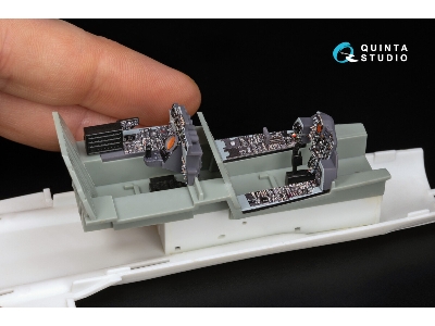 F-4 S Phantom Ii  - 3d-printed & Coloured Interior With 3d-printed Resin Parts (For Academy Kits / Small Version) - zdjęcie 5