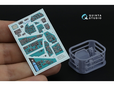 Mil Mi-24 P Hind-f - 3d-printed & Coloured Interior With 3d-printed Resin Parts (Small Version / For Trumpeter Kits) - zdjęcie 