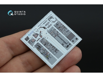 Panavia Tornado Ids - 3d-printed & Coloured Interior With 3d-printed Resin Parts (Small Version / For Italeri Kits) - zdjęcie 1