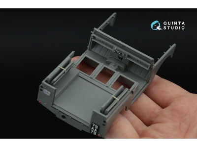 Land Rover 88 Series Ii Family - 3d-printed & Coloured Interior On Decal Paper (For Ak Interactive Kits / Small Version) - zdję